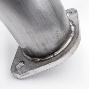 Ford Focus Performance Exhaust - Stainless Works - 3in High-Flow Cats Downpipe - `16-`18